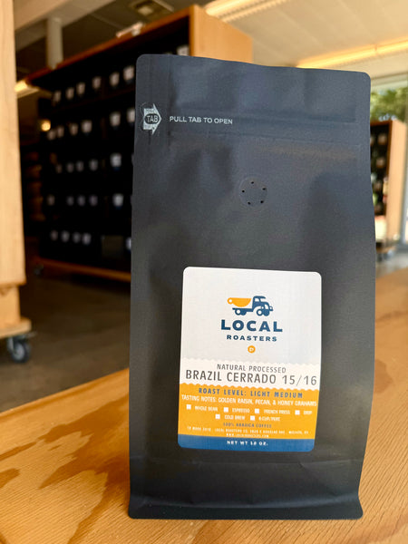 Brazil Cerrado Natural 12 Oz. – Local Roasters Coffee