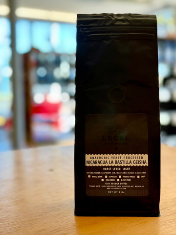 Yeast Processed Anaerobic Nicaragua La Bastilla Geisha 8 Oz